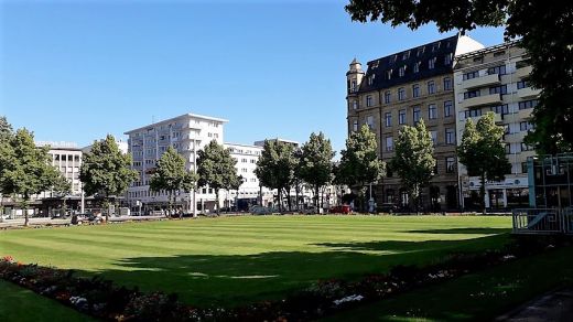 Mannheim: Innenstadt-Impressionen morgens um 10.20 Uhr